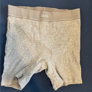 SKIMS Gray Bike Shorts
